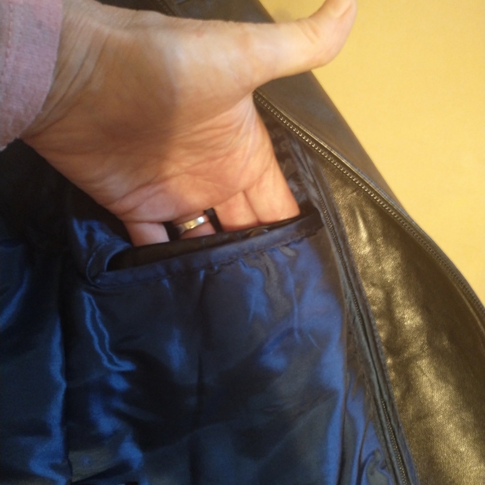 Wilsons Leather Pelle Studio Leather Jacket - Picture 10 of 14